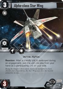 Read honest and unbiased product reviews from our users. Alpha-class Star Wing - Scrap Metal - Star Wars LCG - Star ...