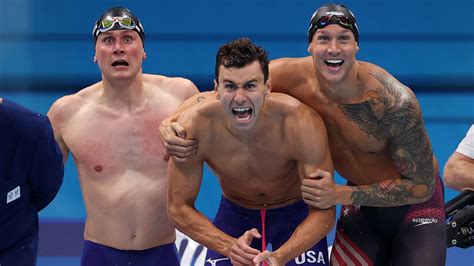 Javianne oliver, english gardner, teahna daniels and aleia hobbs finished ahead. Caeleb Dressel leads off 4x100m freestyle relay as U.S. claims gold - NBC Olympics