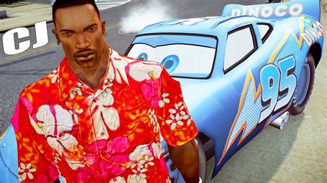 Car mods for gta 5, in categories and marks. Dinoco Lightning McQueen / GTA IV CJ + Cars Mods - YouTube