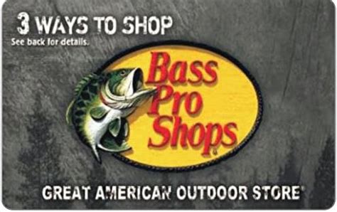 Proudly serving canada from our canadian headquarters in winnipeg. Bass Pro Shops Gift Card from QuickGifts