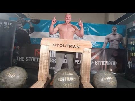 'britain's strongest man' contest in 2020 saw tom stoltman smash the world. Tom Stoltman Lifts World Record 286kg/630lb Atlas Stone ...