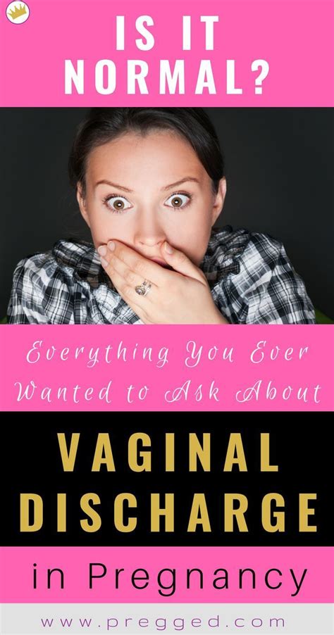 Vaginal discharge of creamy goo! Pin on Healthy Pregnancy