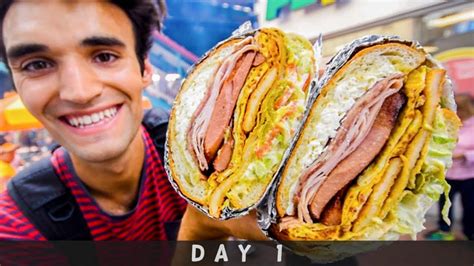 Proceed to the restaurant's website. LIVING on STREET FOOD for 24 HOURS in NYC! (Day #1) - YouTube