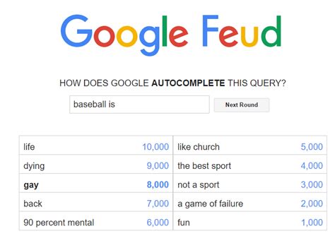 These answers are total genius(not really). 優雅 From What Age Can Babies Google Feud Answers - ササゴタメ