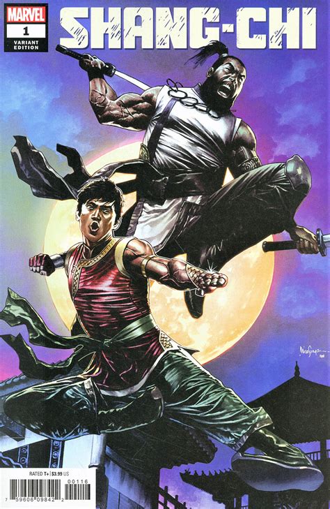• even more surprising…she's a mutant! Shang-Chi #1 Cover I Incentive Mico Suayan Variant Cover
