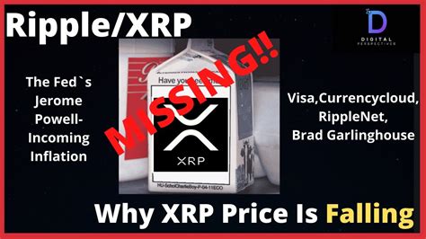 This transition would be an with the bank's fiat currency now translated to xrp, moving the funds somewhere in the world is more straightforward, which is why you should invest in. Ripple/XRP-MISSING XRP Price-Why The Price Is Falling ...