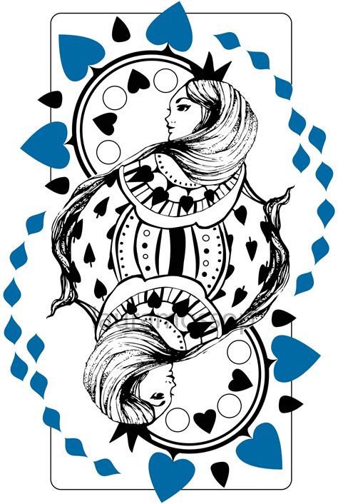Maybe you would like to learn more about one of these? queen_of_spades.jpg (1652×2461) | Queen of spades, Playing ...