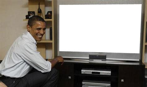 This account is just for fun; Obama tv Blank Template - Imgflip