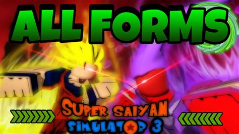 When other players try to make money during the game, these codes make it easy for you and you can reach what you need earlier with leaving others your behind. (ALL FORMS) (MAX STATS) Super Saiyan Simulator 3! (Roblox ...