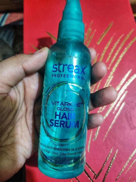 Walnut oil enriched, the serum is a necessary treatment for dry and damaged strands that feel rough. Streax Professional Vitariche Gloss Hair Serum Genuine ...