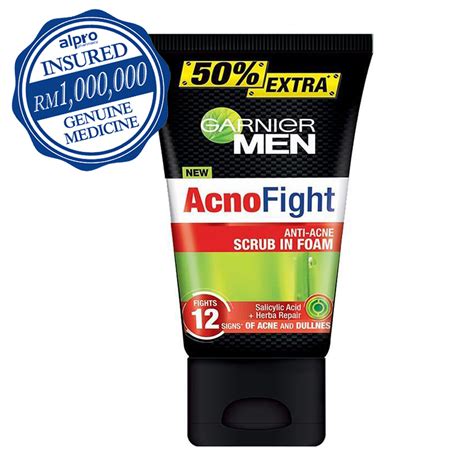Hello friends in this video i will tell you about garnier acno fight facewash watch full video for more information. Garnier Men Acno Fight Anti-acne Scrub Foam (150ml ...