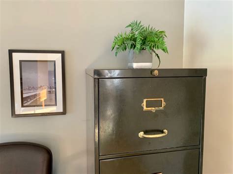 Add a little farmhouse style to your bedroom or family space with this warm, oak filing cabinet. Mid Century 4 Drawer Green Steel Filing Cabinet - Antique ...