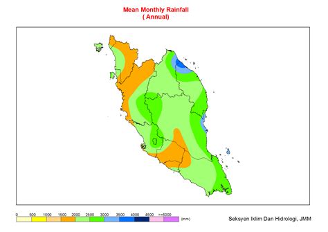 Bertuahnya lagi, negara kita berada pada kawasan pertengahan garis latitud di mana negara kita memiliki pola suhu dan taburan hujan. Statistik Taburan Hujan Di Malaysia 2019