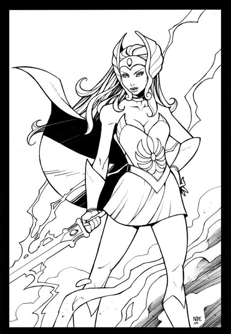 Adora is he man's sister. Les 32 meilleures images du tableau Coloriage SHE-RA ...