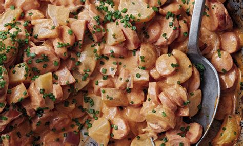This is one of my moms homemade sausages.i made some changes and made who doesn't remember sunday dinner with baked ham and scalloped potatoes? Swedish Sausage Dinner : These swedish meatballs are so tender and flavorful and much lighter ...
