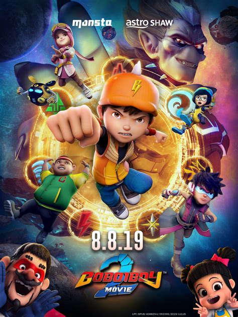 Nur fathiah diaz, fadzli mohd rawi, wong pak lin and others. BoBoiBoy Movie 2 (2019) (Animation) Full Movie Download ...