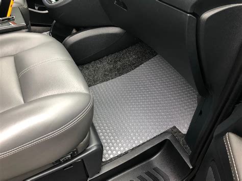 I'm talking about ultra protection, so much i can step into the car with a bit of mud on my feet and not worry to much. BMW 3 Series Rubber Custom All Weather Floor Mats