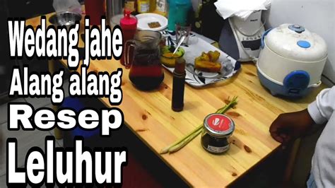 The family is very poor and lives in the garbage dumps of jakarta. Wedang jahe alang alang Resep leluhur - YouTube