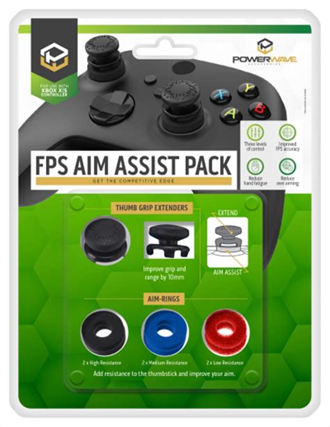 The shots are very precise this way, so you can easily eliminate even much stronger opponents. Powerwave Xbox FPS Aim Assist Pack Accessories, XBox One ...