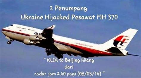 Dua daripada sejumlah lebih 20 serpihan pesawat. ZAKRI ALI: MH370- KANTOI penumpang ukraine MH370 masih ...