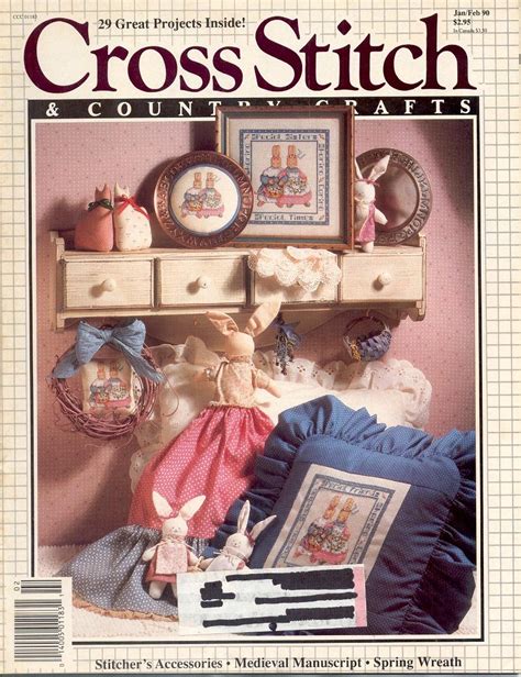 Cross stitch & country crafts. CROSS STITCH & COUNTRY CRAFTS BACK ISSUE MAGAZINE JANUARY ...