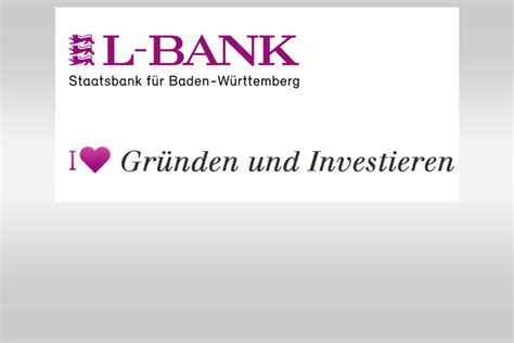 Die konditionen über das annuitätendarlehen sind sehr gut. L-Bank- Innovationsfinanzierung 4.0 wird fortgesetzt