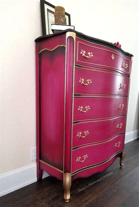 5.0 out of 5 stars 1. SOLD Example of Sexy Hot Pink Mess Chest of Drawers, Tall ...