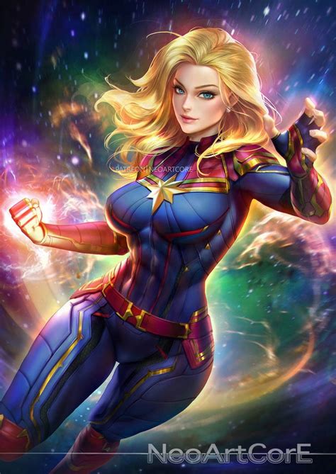 You don't see nearly as many successful legacy characters in marvel as you do in dc, but captain marvel (and ms. NeoArtCorE - Marvel Captain Marvel | Ms marvel, Capitã ...