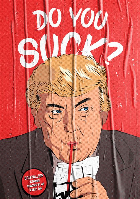 Bacardi launched its no straw campaign in 2016. Do you suck? Anti-straw campaign on Behance