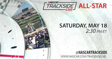 · nascar cup series at charlotte: Trackside Live is back for All-Star weekend at Charlotte ...