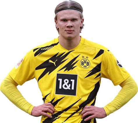 Player for @bvb09 ⚫️🟡 and @fotballandslaget 🇳🇴. Erling Braut Håland football render - 79002 - FootyRenders