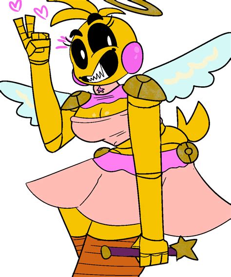 Hyper muscle chica by outlawmoruko, visual art. OUTFIT MEME: Toy Chica by treyepod on DeviantArt