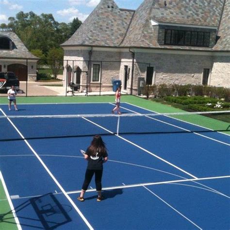 Removing all moss, dirt and algae to make a safer playable court surface. Tennis Court Resurfacing - Tennis Court Surfaces - Court ...