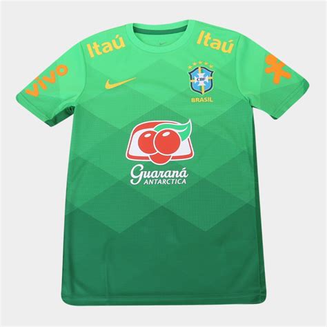Unidades federativas modo de jogo: Camisa Seleção Brasil Juvenil Pré Jogo 20/21 Nike - Verde ...