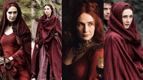 In control our protagonist may have different outfits. Game of Thrones Melisandre Outfits (All Seasons) - College ...