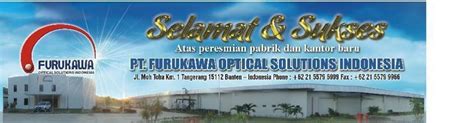 Sucaco building, 6th floor jl. Working at PT Furukawa Optical Solutions Indonesia company profile and information | JobStreet