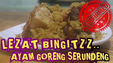 Maka, langkah sukses mengikuti jejak nyonya suharti dengan bisnis ayam gorengnya adalah anda harus memiliki resep yang. RESEP AYAM GORENG SERUNDENG - YouTube