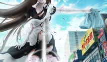 Yomee's cape accessory and akiba squad striprism wallpaper. Akibas Trip Undead and Undressed Review | Rice Digital