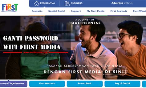 Simak langsung cara mudahnya di sini! Cara Ganti Password WiFi First Media Secara Mudah Via PC ...