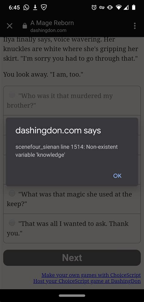 Choice of games is a magnificent library of interactive novels: A Mage Reborn (WIP) - Demo Updated April 15 - Works In ...