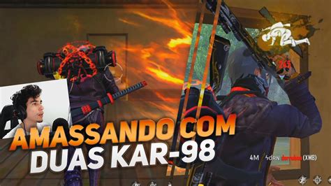 So, if you want a more intense experience, then now is the time to do it. VETT NO FREE FIRE - DESTRUINDO A RANKED COM 2 KAR-98 - YouTube