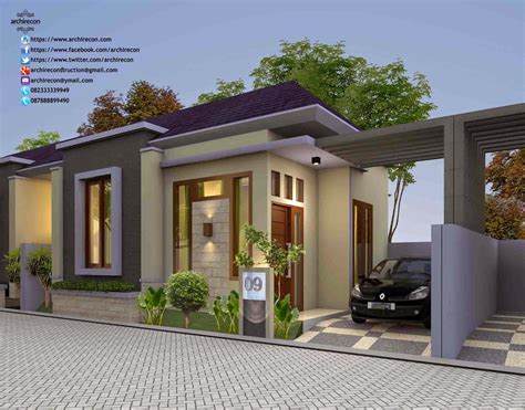 Pembahasan contoh desain model gambar bentuk rumah minimalis, idaman, modern, impian, foto sketsa, interior sederhana 1 lantai 3 kamar tidur tampak depan tahun 2020. RUMAH MINIMALIS PERUMAHAN GREEN LAND MASANGAN 082333339949