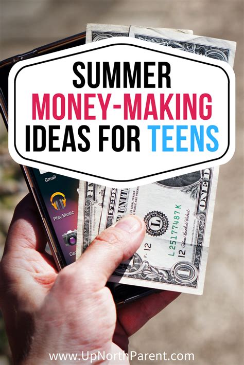 (our average experience is 18 years!) unexpected ways to make more and spend less, delivered to you daily. SUMMER Money-Making Ideas for Teens | Up North Parent