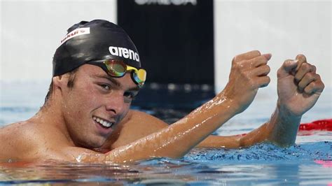 Greg paltrinieri e gabriele detti per swimbiz. Paltrinieri maakt favorietenrol waar op 1.500 meter vrij | NOS