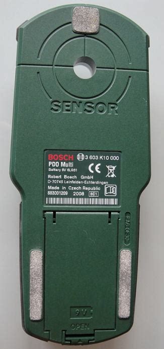 Dados técnicos detector digital pdo multi n° do produto 3 603 k10 000 máx. Bosch PDO multi detektor el. kablova, metala i drvenih greda