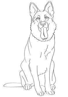 Maybe you would like to learn more about one of these? German Shepherd Dog - Buzzle.com Printable Templates ...