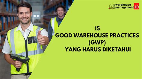 We did not find results for: 15 Good Warehouse Practices (GWP) Yang Harus Diketahui