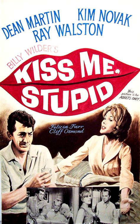 Movies i watched in 2020. Charitybuzz: "Kiss Me, Stupid", 1964 Vintage Hand-Painted ...