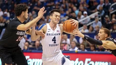 San diego state aztecs mens basketball single game and 2021 season tickets on sale now. Alex Barcello Helps BYU Basketball Upset No. 18 San Diego ...