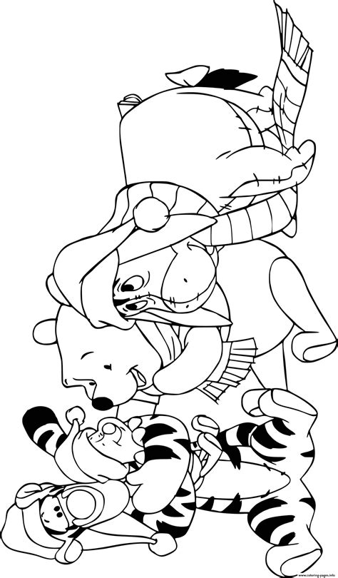 Winnie the pooh or more familiarly called pooh is a sun bear who loves to eat. Winnie The Pooh And Friends Coloring Pages Printable